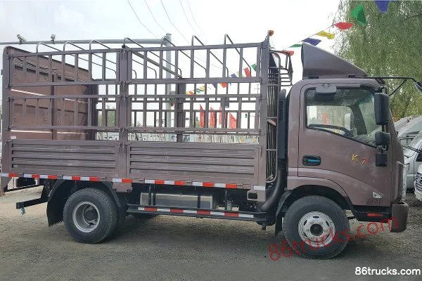 Tangjun Ouling Tangjun Ouling K7 Series 143hp 4X2(6 wheels) 4.1m single-row cage light truck Exterior (2) | 86Trucks