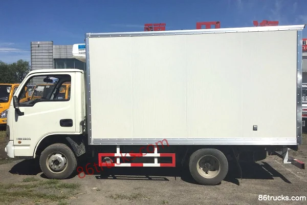 Yuejin Xiaofuxing S 87 ch 4X2(6 roues) camion frigorifique 3,305 m Extérieur (3) | 86Trucks