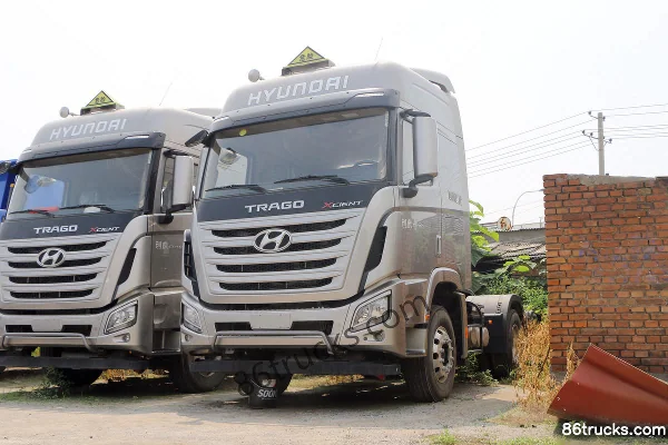 Hyundai Commercial Vehicle XCIENT Heavy Truck Cold Region Edition 410 hp 6X4(10 wheels) Tractor Truck (High Roof) Exterior (3) | 86Trucks