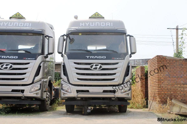 Hyundai Commercial Vehicle XCIENT Heavy Truck Cold Region Edition 410 hp 6X4(10 wheels) Tractor Truck (High Roof) Exterior (2) | 86Trucks
