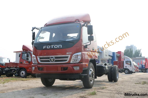 Foton Ollin CTX Tech Edition 143hp 4X2(6 wheels) 3.8m semi-row flatbed light truck Exterior (3) | 86Trucks