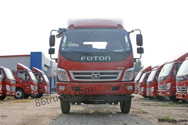 Foton Ollin CTX Tech Edition 143hp 4X2(6 wheels) 3.8m semi-row flatbed light truck Exterior (2) | 86Trucks