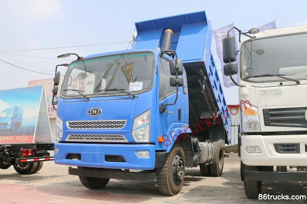 NanJun Ruiji 140 ch 4X2(6 roues) camion benne 3,9 m Extérieur (3) | 86Trucks