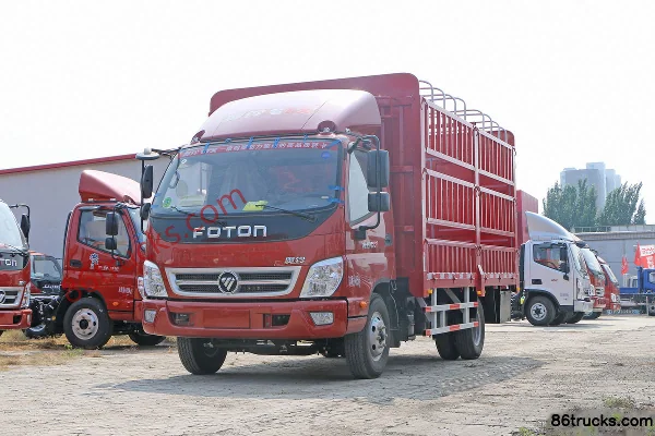 Foton Aoling CTX 156 hp 4X2(6 wheels) 5.15m single-row stake truck Exterior (3) | 86Trucks