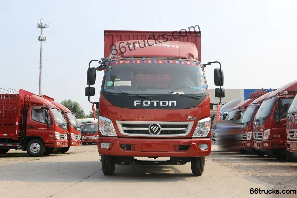Foton Aumark Jieyun version classique 156 ch 4X2(6 roues) fourgon à cabine simple 4,14 m Extérieur (2) | 86Trucks