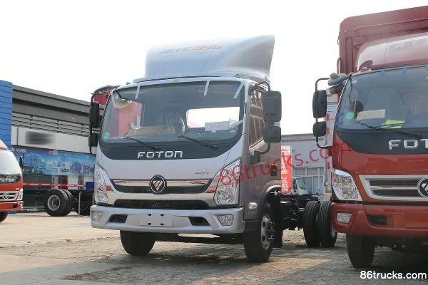 Foton Aoling New Jiyun 156 hp 4X2(6 wheels) 4.18m Single Row Stake Truck (7-speed) Exterior (3) | 86Trucks