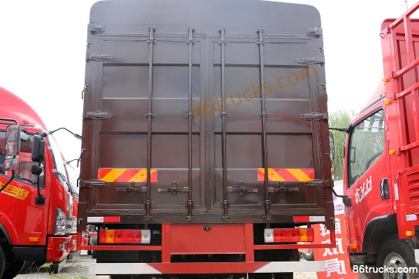 FAW Jiefang J6F 150 hp 4X2(6 wheels) standard version 4.21m single-row cage light truck Body (1) | 86Trucks