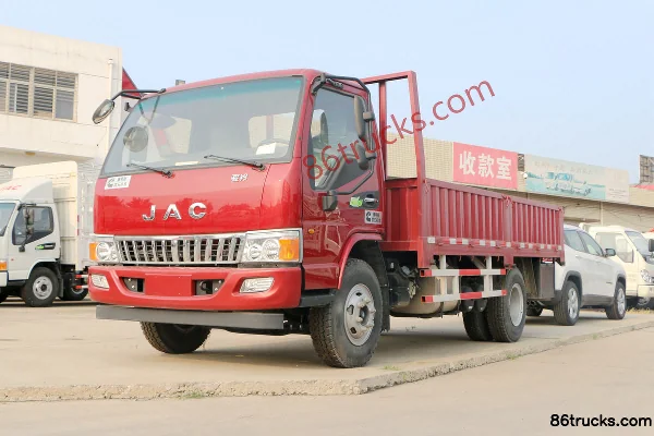 JAC Junling E6 154 hp 4X2(6 wheels) 4.18m single-row flatbed light truck Exterior (3) | 86Trucks