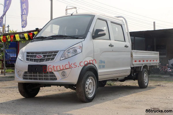 NanJun Ruiyi F-series 1.3L 87 hp 4X2(6 wheels) gasoline 2.05m double-row flatbed mini truck Exterior (3) | 86Trucks