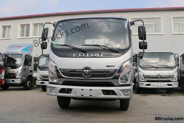 Foton Aoling TS 110 hp 4X2(6 wheels) 3.83m semi-row flatbed light truck Exterior (2) | 86Trucks