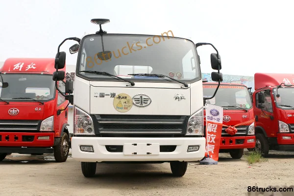 FAW Jiefang Hu V 95 ch 4X2(6 roues) 3,85 m camion plateau léger cabine avancée Extérieur (2) | 86Trucks