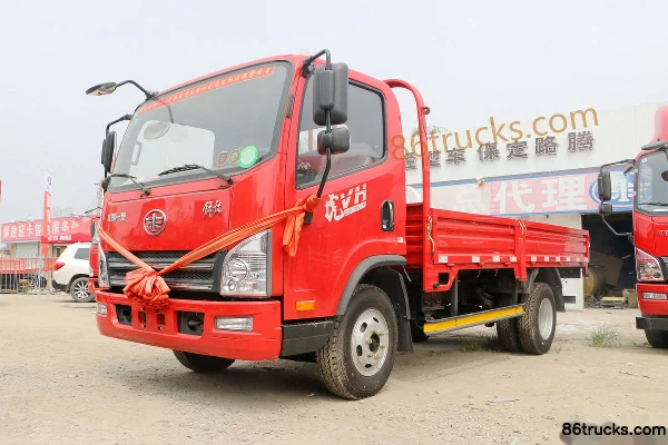 FAW Jiefang Hu V 130hp 4X2(6 wheels) 4.21m single-row flatbed light truck Exterior (3) | 86Trucks