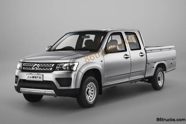 Ankai Shenqi F30 2016 Luxury Edition 1.5L Gasoline 112hp Long Wheelbase Double Cab Pickup Truck Exterior (2) | 86Trucks