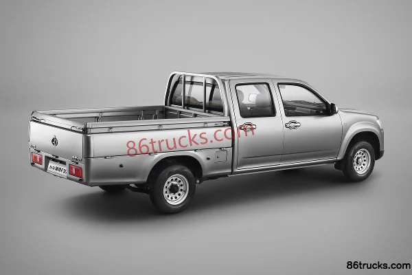 Ankai Shenqi F30 2016 Luxury Edition 1.5L Gasoline 112hp Long Wheelbase Double Cab Pickup Truck Exterior (3) | 86Trucks