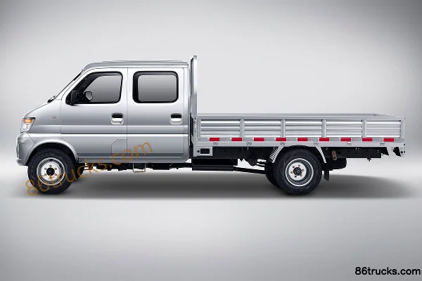 Ankai Shenqi T20L 2018 Comfort 1.5L 112ch 4X2(6 roues) Petrol 3.01m Double Row Flatbed Mini Truck Extérieur (3) | 86Trucks