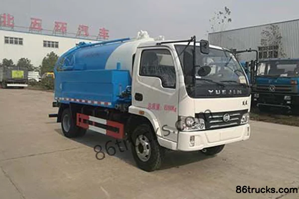 Huatong Huatong Yuejin chassis suction/septic tank truck