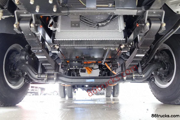Sanhuan Shitong Chuangke 7,5T camion frigorifique électrique pur à cabine simple 4,05 m 4X2(6 roues) Châssis (1) | 86Trucks