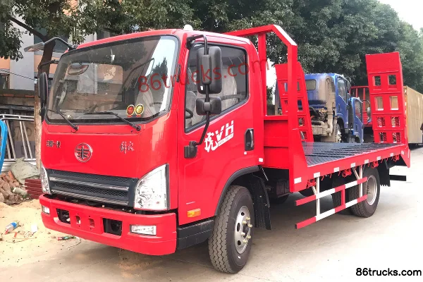 FAW Jiefang Hu VH 130 ch 4X2(6 roues) camion plateau 4,21 m Extérieur (2) | 86Trucks
