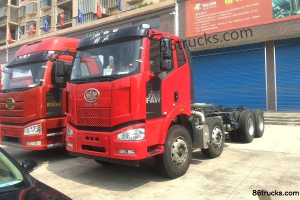 FAW Jiefang J6M heavy truck 280 hp 8X4(12 wheels) 6.2m dump truck chassis Exterior (2) | 86Trucks