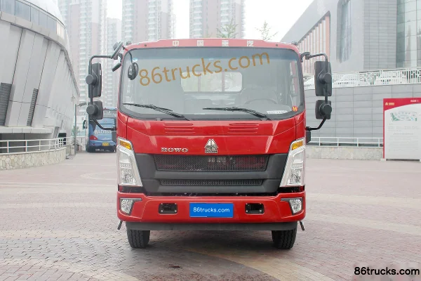 Sinotruk HOWO Tongshuai Heavy Load Edition 160 hp 4X2(6 wheels) 4.165m Single Row Flatbed Light Truck Exterior (2) | 86Trucks