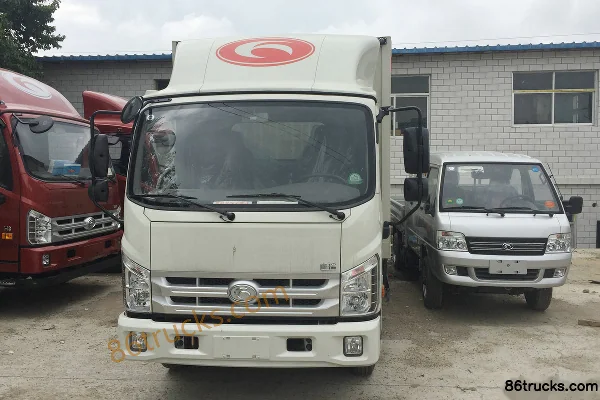 Foton Forland H2 110 ch 4X2(6 roues) camion léger fourgon simple cabine 4,15 m Extérieur (2) | 86Trucks