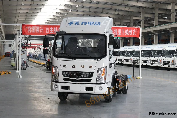 Hualing Lingma H1 4.5T 4.1m single-row pure electric van light truck 82.4kWh 4X2(6 wheels) Exterior (2) | 86Trucks