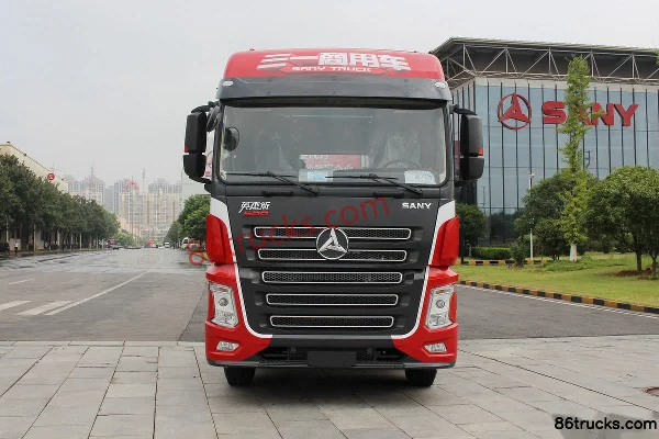 SANY Truck Zhuhong Edition 460hp 6X4(10 wheels) tractor truck Exterior (2) | 86Trucks