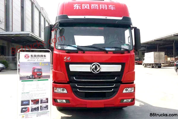 Dongfeng Special Chassis Series 340 hp 8X4(12 wheels) 9.6m flatbed cargo truck Exterior (2) | 86Trucks