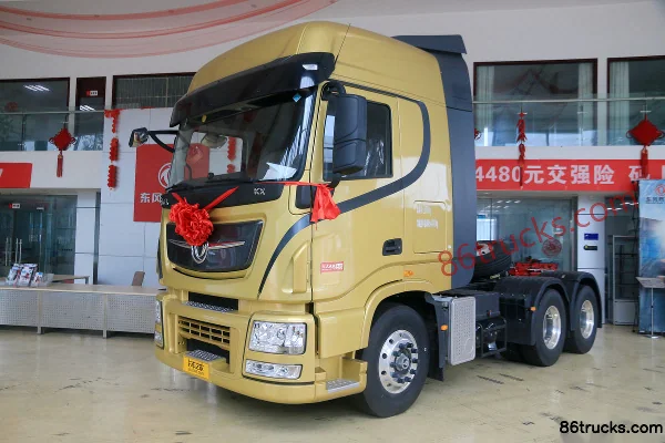 Dongfeng Commercial Vehicle Tianlong Flagship KX 2018 Edition 560 hp 6X4(10 wheels) Tractor Truck Exterior (3) | 86Trucks