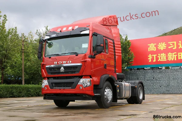 Sinotruk HOWO T5G Heavy Truck 350 hp 4X2(6 wheels) Tractor Truck Exterior (3) | 86Trucks