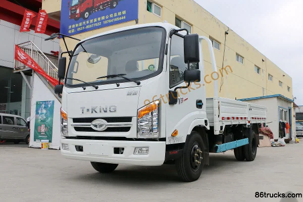 Tangjun Ouling T3 Series 95 hp 4X2(6 wheels) 4.15m Single Row Flatbed Light Truck Exterior (3) | 86Trucks