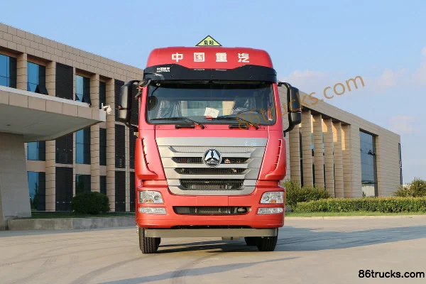 Sinotruk Hohan J5G Heavy Truck 280 hp 8X2(10 wheels) Dangerous Goods Cargo Truck Chassis Exterior (2) | 86Trucks