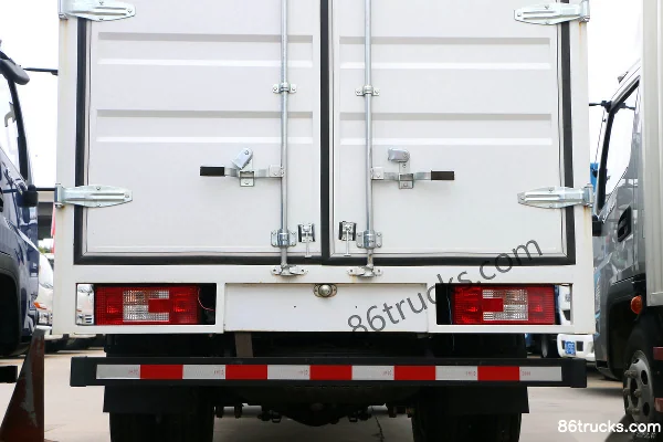 Kairui Green Card version urbaine lourde de base 129 ch 4X2(6 roues) camion porteur fourgon 4,15 m cabine simple (moyenne) Carrosserie (2)