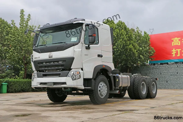Sinotruk HOWO A7 Series Heavy Truck 420 hp 6X4(10 wheels) Dump Truck Chassis (Export Model) Exterior (3) | 86Trucks