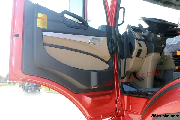 Sinotruk Hohan J7B 340 hp 8X4(12 wheels) 7.8m dump truck (457 rear axle) Cab (1) | 86Trucks