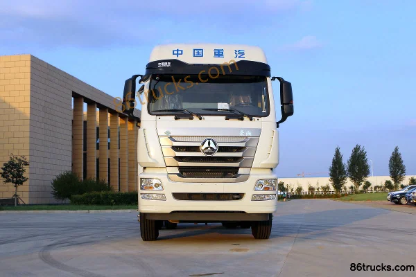 Sinotruk Hohan J7G Heavy Truck 430hp 6X4(10 wheels) CNG Tractor Truck Exterior (2) | 86Trucks