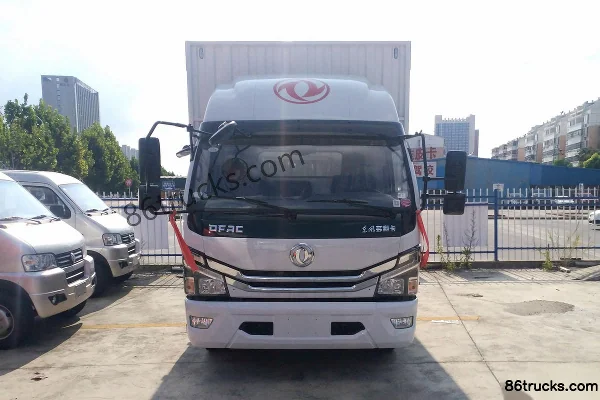 Dongfeng Duolika D6-L 2018 Fuel-saving Edition 115 ch 4X2(6 roues) 4.17 m single-row van light truck Extérieur (2) | 86Trucks