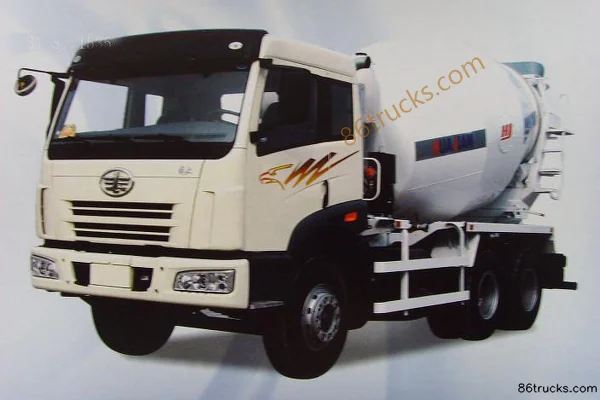 FAW Jiefang Aowei (J5P) 336 hp 6X4(10 wheels) Concrete Mixer Truck Exterior