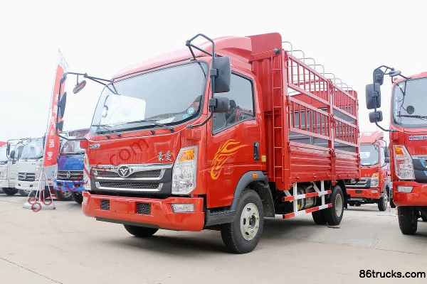 Sinotruk HOWO MAN H3 156hp 4X2(6 wheels) 4.2m Single Row Stake Light Truck Exterior (3) | 86Trucks