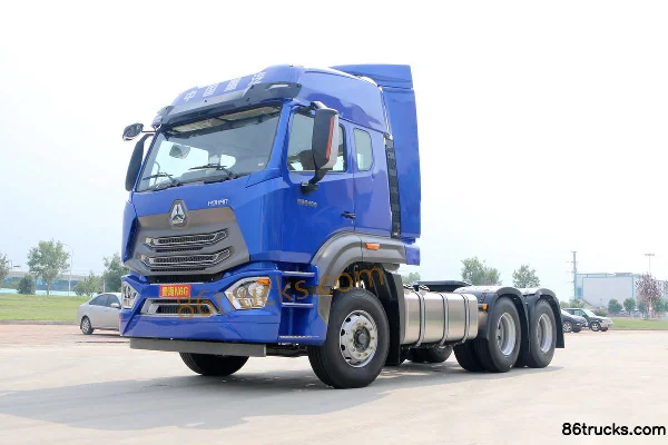 Sinotruk Hohan N6G Heavy Truck 400 hp 6X4(10 wheels) Tractor Truck Exterior (3) | 86Trucks