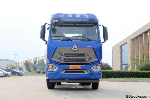 Sinotruk Hohan N6G Heavy Truck 400 hp 6X4(10 wheels) Tractor Truck Exterior (2) | 86Trucks
