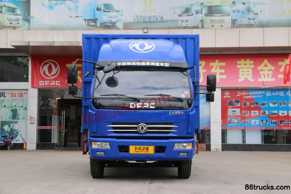 Dongfeng Duolika D6-L Heavy-Duty Edition 150hp 4X2(6 wheels) 4.17m Single-Row Van Light Truck Exterior (2) | 86Trucks