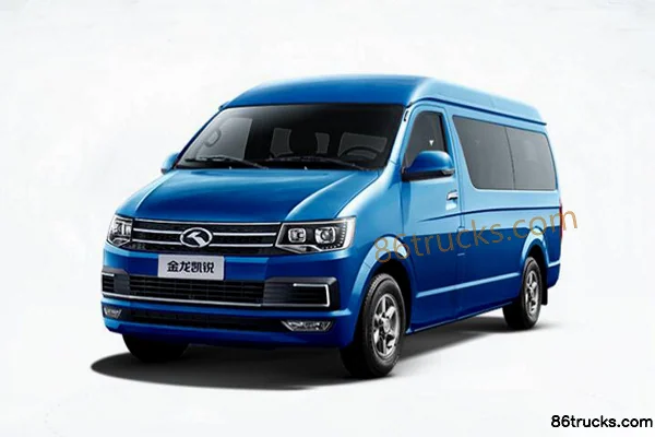 Xiamen King Long Kairui Haoke M1 Comfort Type 2019 Model 112hp 2.2L 6-9 Seats High Roof Bus Exterior (3) | 86Trucks