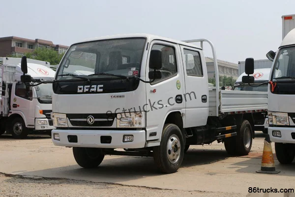 Dongfeng Kaipute K-S 130hp 4X2(6 wheels) 3.37m double-row dump truck Exterior