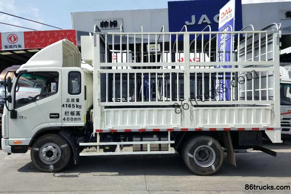 JAC Shuailing Q6 All-Logistics Version 154hp 4X2(6 wheels) 3.85m semi-row stake truck Exterior (3) | 86Trucks