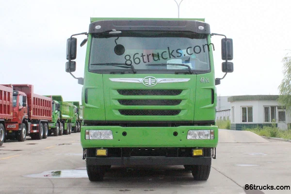 FAW Jiefang Qingdao TianV heavy truck 336hp 8X4(12 wheels) 5.6m dump truck Exterior (2) | 86Trucks