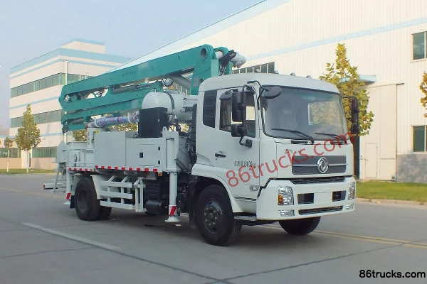 Senyuan Heavy Industry Senyuan Heavy Industry Dongfeng Commercial Vehicle chassis concrete pump truck