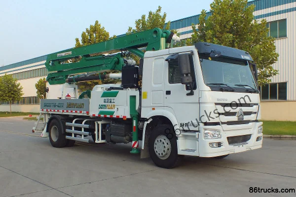 Senyuan Heavy Industry Senyuan Heavy Industry Sinotruk HOWO chassis concrete pump truck