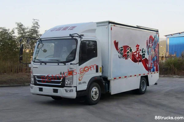 Sinotruk Howo MANH3 130 hp 4X2(6 wheels) Stage Truck Exterior (3) | 86Trucks