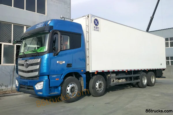 Foton AumanEST 6 Series 400hp 8X4(12 wheels) Refrigerated Truck (Binglingfang) Exterior (2) | 86Trucks